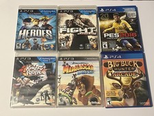 PlayStation 3 & 4 Game Lot Move Heroes The Fight Kung Fu Madagascar PS3 PS4 CIB