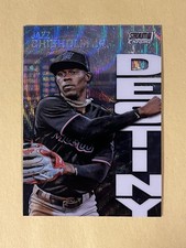 2022 Topps Stadium Club Chrome Dynasty & Destiny Wave Refractor 4B Jazz Chisholm