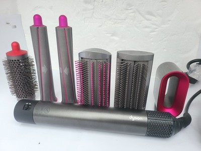 Genuine Dyson Airwrap Multi Styler Complete Long (Black - Nickel)