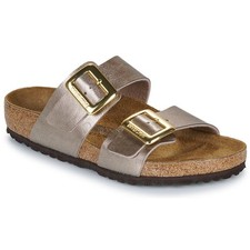 Image of Birkenstock Sydney Big Buckle GRACEFUL TAUPE Womens Sandals REGULAR Fit