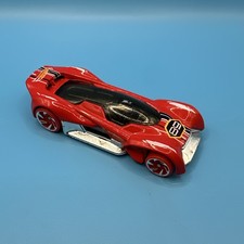 Hot Wheels Futurismo Red 1:64 Diecast Futuristic Race Car 2016