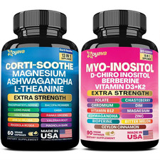 Soothe  Smooth Bundle - Zoyava Cortisol and Myo-Inositol All-in-One Supplement