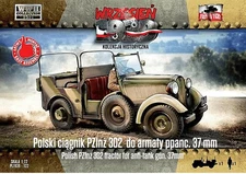First to Fight 122 Polish PZInz 302 tractor for anti-tank gun 37mm scale 1/72