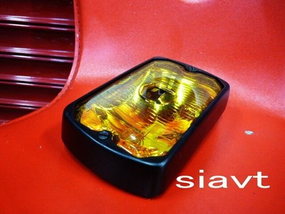 SEV MARSHALL フォグライト 750 1969年モデル VTG NOS MARCHAL 750 759 YELLOW FOG LIGHTS with STONE COVERS