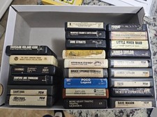 Collection Of Vintage 8 Track Tapes Untested