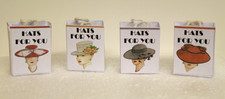 DOLLS HOUSE (  4  Loverly Hat Shop Carrie Bags