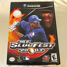 Midway MLB SlugFest 2003 Nintendo GameCube w/ Case, Manual, Multiplayer