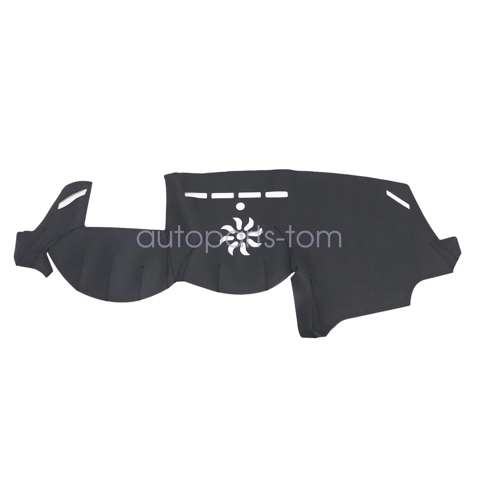 Cubierta de tablero de cuero negro para BMW 650Ci 650i 2004-2010 Foto 2 de 4