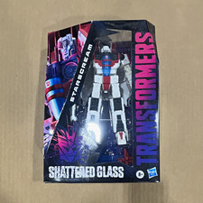 Hasbro Transformers Shattered Glass Starscream Decepticon Action Figure Age 8
