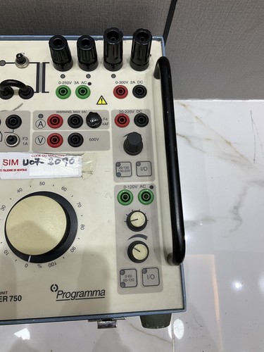 PROGRAMMA SVERKER 750 RELAY TEST UNIT (FOR PARTS) - Picture 5 of 14
