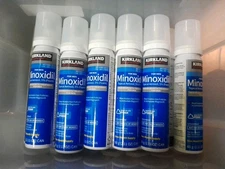 Kirkland Hair Growth Foam for Men- Unscented - 2.11 oz each- 6 pc Bundle NWOB 