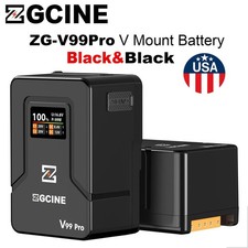 ZGCINE ZG-V99 Pro ZG-V99Pro V-Mount Battery 99.9Wh V-Lock PD 100W Fast Charging