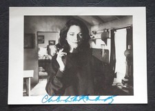 B1228 Charlotte Rampling Foto original signiert
