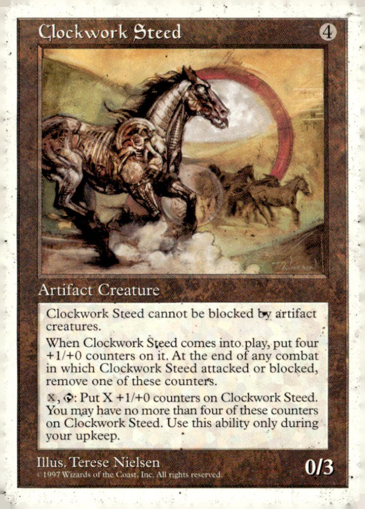Fifth Edition Clockwork Steed