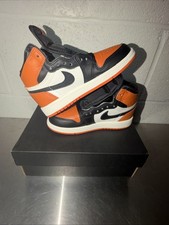 Nike Air Jordan 1 Mid Shattered Backboard High Tops bambini taglia 11c autenticate