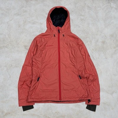 Mammut Pink Wanderjacke Damen Medium Puffer Outdoor Wandern leicht