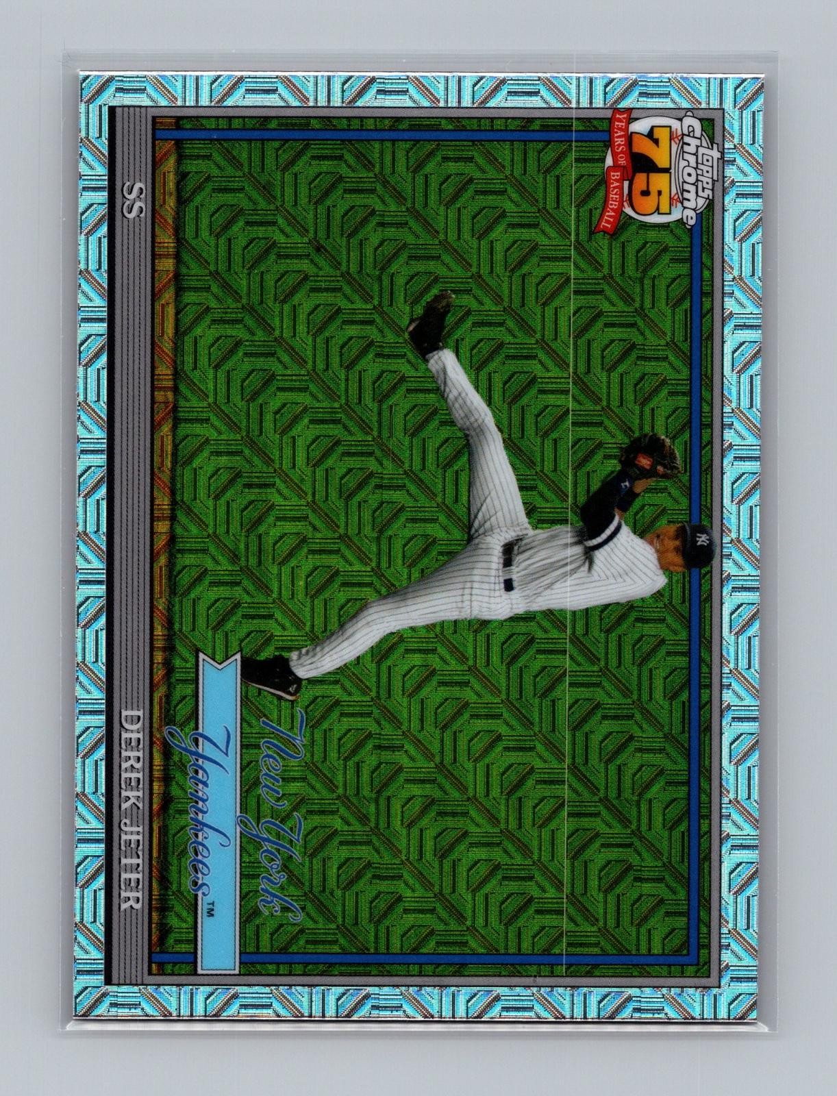 2026 Topps #91C-73 Derek Jeter 1991 Topps Baseball 35th Anv Chrome (Series One)