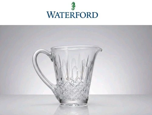 Vintage WATERFORD 6.25” Pitcher Jug KENMARE Hand Cut Crystal 28 Ounce - Ireland