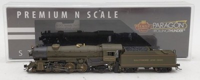 Broadway Limited 6224 N Baltimore & Ohio Washington 4-6-2 DCC/Sound #5300