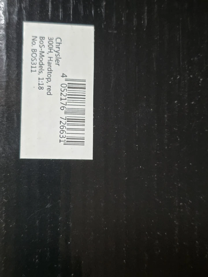 BOS Models 1962 Chrysler 300H Hardtop Red 1:18 Resin Car BOS311 Best Of Show - Image 4 of 4