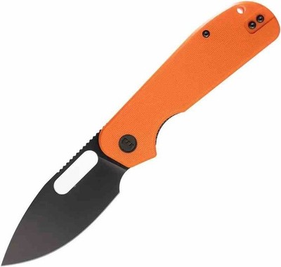 EUT015 Eutektik EFD Orange Sandvik 14C28N Blade G10 Handle Flipper Lin
