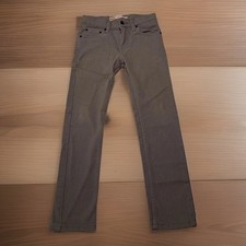 Levi's 510 Skinny Fit Jeans Boys Youth Size 8 Regular W24 L22 Gray Stretch