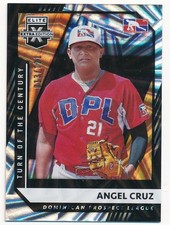 ANGEL CRUZ 2021 ELITE EXTRA EDITION TURN OF THE CENTURY #194 SP #013/121 MINT