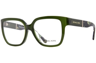 Michael Kors Polanco MK4112 3947 Eyeglasses Women's Opal Green Full Rim 54mm