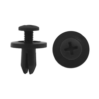 200 Clip Rivetti In Plastica A Spinta Per Paraurti | Fermo Universale 7,5 Mm Per Auto, Moto, Camper E Veicoli - 3