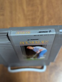 Jack Nicklaus' Greatest 18 Holes of Major Championship Golf NES NINTENDO