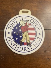 2005 US OPEN, PINEHURST No.2, UNITED STATES OPEN CHAMPIONSHIP, BAG TAG.