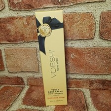 Voesh Velvet Luxe Vegan Body & Hand Cream Lotion Tangerine Glow 3 oz