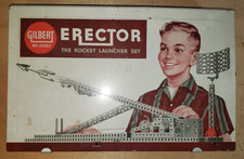 1959 Gilbert Erector The Rocket Launcher Set. No. 10053 Possibly Incomplete