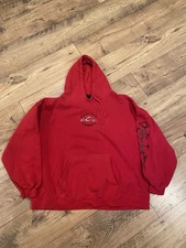 Vintage Orange County Choppers Hoodie Mens XL Motorcycle Graphic Y2K