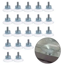 Glass Table Top Suction Cup Pads 12Pcs Easy Installation Fixing Options