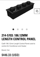 214-5703 AC Air Conditioner Controller Panel For CAT New OEM Part