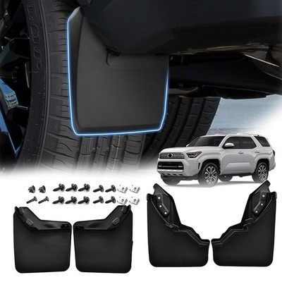 4 Pack Truck Mud Flaps For Toyota 4Runner 2025-2026 Front & Rear Splash Guards