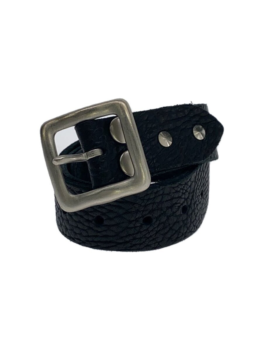 Kadoya Black Leather Belt for Men Stylish and Durable Design