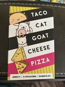 Taco Cat Goat Cheese Pizza Family Card Game 2022 Edition, Sealed New