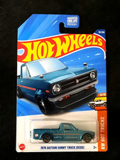 2025 Hot Wheels 1975 Datsun Sunny Truck (B120) Green