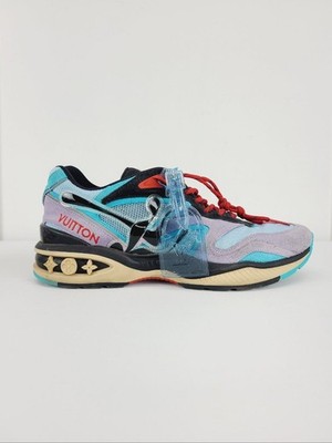 Louis Vuitton Sneaker blau Namensschild LV Trail 45149712 [U]