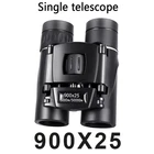 900X25 HD Zoom Portable Powerful Binoculars Long Range BAK4 Telescope Jumelles F