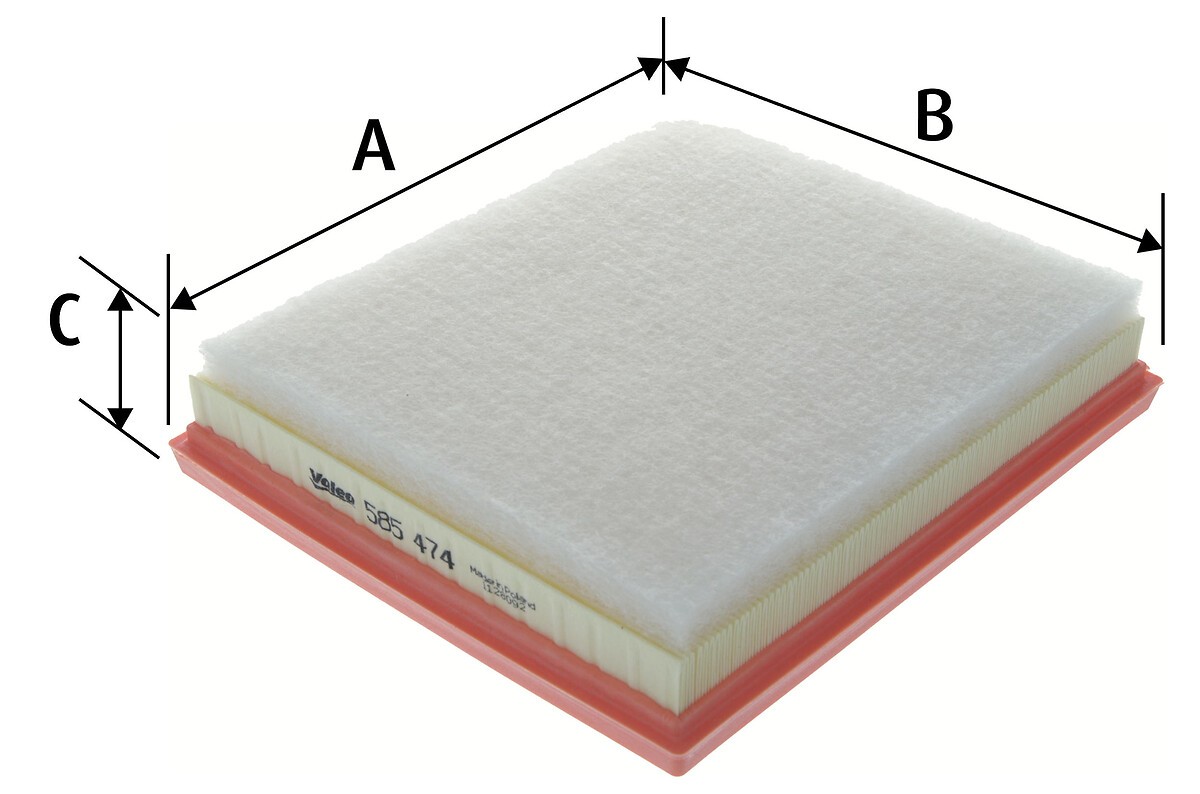 2x ✅Fits VALEO 585474 Air Filter ⭐UK Seller⭐ - Image 10