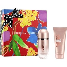 212 VIP ROSE 2PC Women Gift Set by Carolina Herrera EDP Spray  Body Lotion 