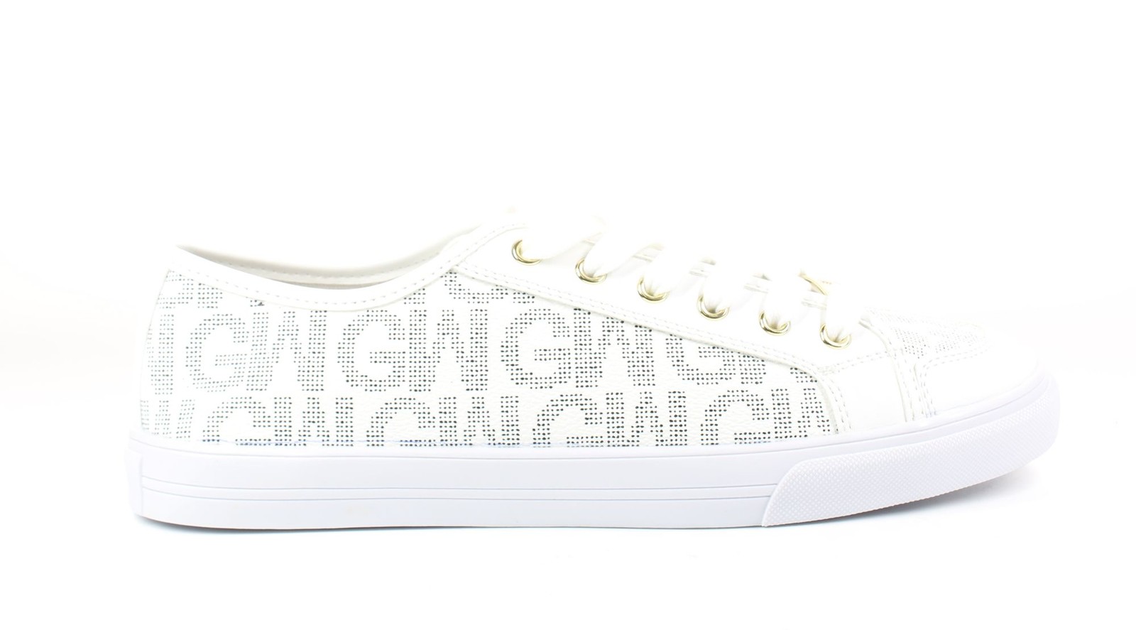 Global Win Womens White Fashion Sneaker Size 8.5
