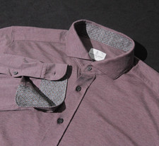 Emanuel Berg Shirt Mens XL Button Up Jersey 4Flex Stretch Flip Cuff Modern Fit