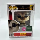 Funko Pop! Disney: #549 Timon The Lion King Flocked Barnes & Noble Exclusive