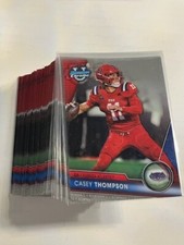 Lot (60) CASEY THOMPSON 2023 Bowman Chrome University card #185