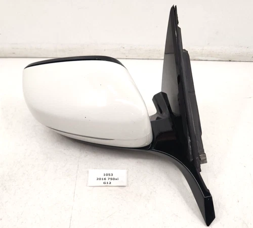 ✅16-21 OEM BMW G12 750 Right Passenger Mirror Assembly Heated White 300 w/Camera