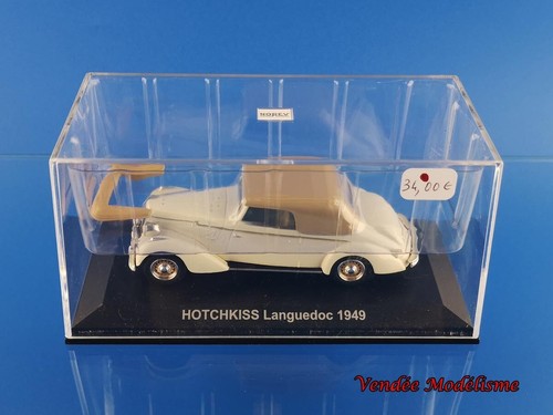 Voiture de collection - Hotchkiss Languedoc 1949 - Norev 590004 1/43 - Imagen 7 de 8